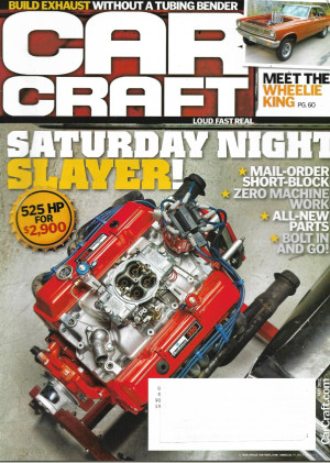 CAR CRAFT 2012 MAY - WHEELIE KING, EXHAUST W/O BENDER, DASH REBUILD,TURBO HEADS